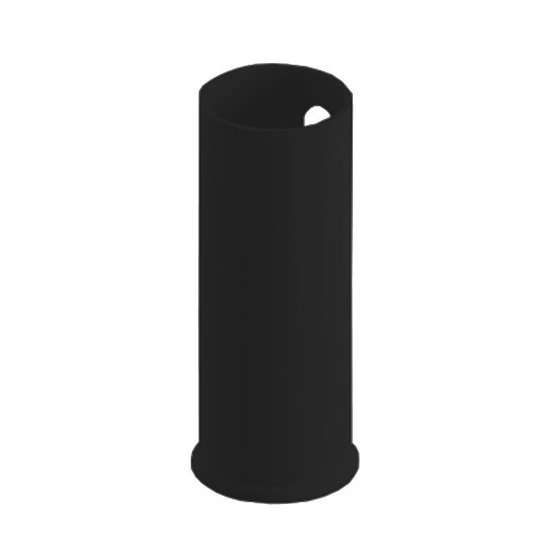 П'єдестал під раковину h 70 см ArtCeram Brera, Matte black (BRC001 17) 
