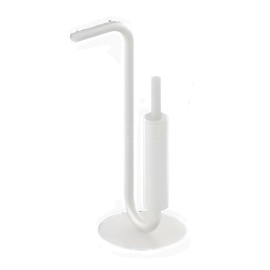 Стойка с бумагодержателем и ёршиком для унитаза ArtCeram Bold, Matte white (ACA083 05) Бумагодержатели, Ершики для унитаза ArtCeram