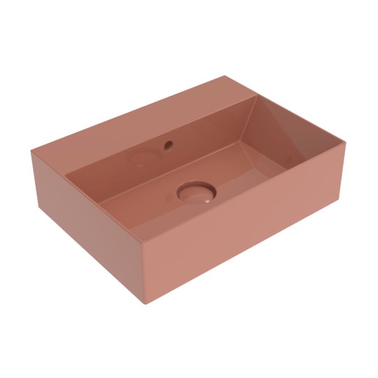 Керамічна раковина 50х37 см Flaminia App AppLight 5037, Terracotta (AP5037TC) Накладної, Підвісні 