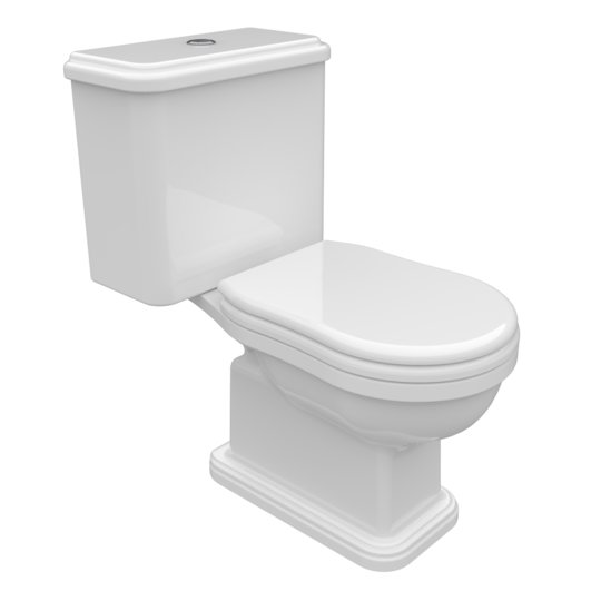 Унитаз-компакт Flaminia Efi, с сиденьем и крышкой, White (6001+6003+23/C) Напольные С бачком (в комплекте)