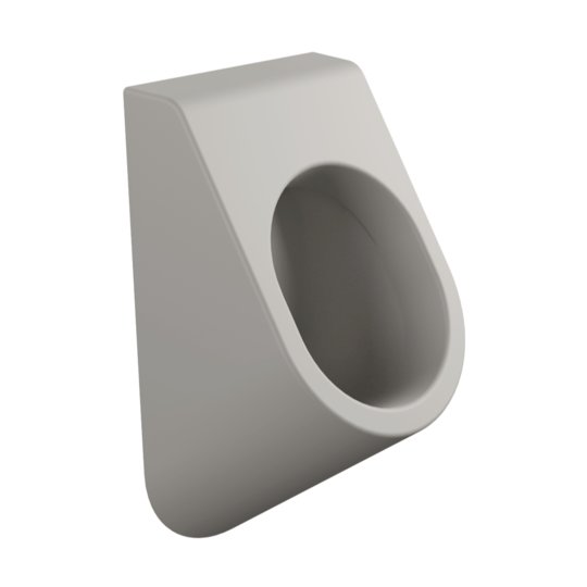 Писсуар Flaminia App Goclean, с крышкой Soft-closing, Cenere (AP28GCEN+AP28CW03CEN) Подвесные 