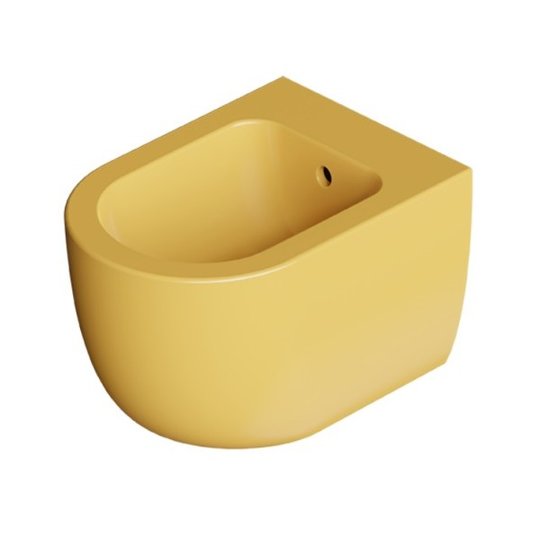 Подвесное биде Alice Ceramica UNICA 50, Miele grossy (32230196 FI) Подвесные Желтый