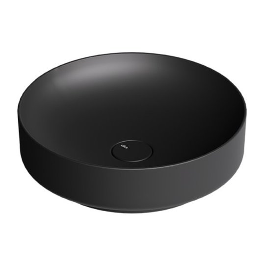 Накладная раковина Ø45 см Alice Ceramica Form, Black matt (22420108) На столешницу, На тумбу, Накладной Круглые
