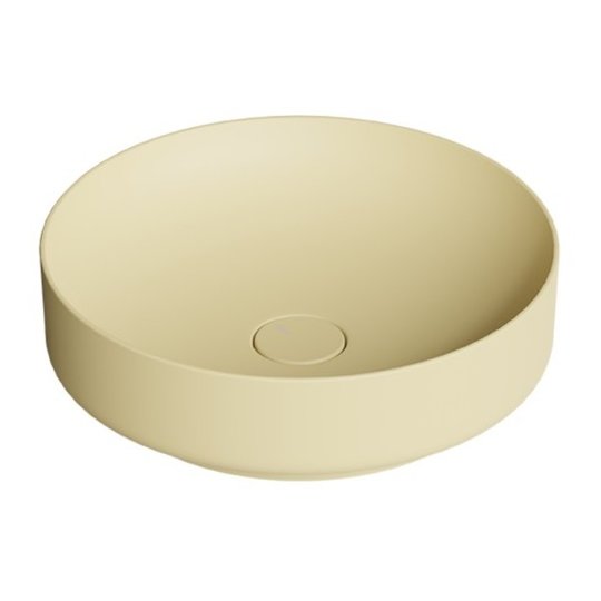 Накладная раковина Ø45 см Alice Ceramica Form, Zenzero matt (22420146) На столешницу, На тумбу, Накладной Круглые