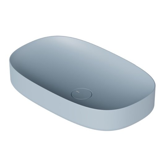 Накладная раковина 65х40 см Alice Ceramica Form, Laguna matt (22400145) На столешницу, На тумбу, Накладной Овальные