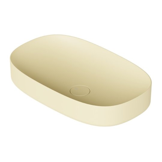 Накладная раковина 65х40 см Alice Ceramica Form, Zenzero matt (22400146) На столешницу, На тумбу, Накладной Овальные