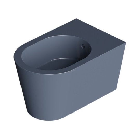 Подвесное биде Alice Ceramica Hide Round, Mirto grossy (31180198 FI) Подвесные Темно-синий