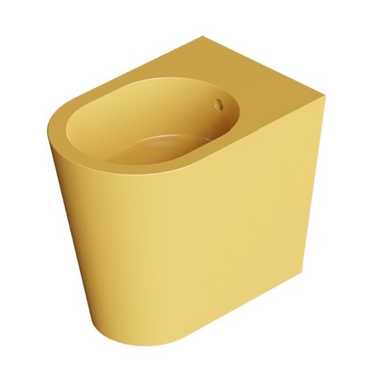 Напольное биде Alice Ceramica Hide Round, Miele grossy (31160196 FT) Напольные Желтый
