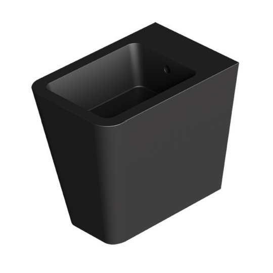Напольное биде Alice Ceramica Hide Square, Black matt (31200108 FT) Напольные Черный, Черный матовый