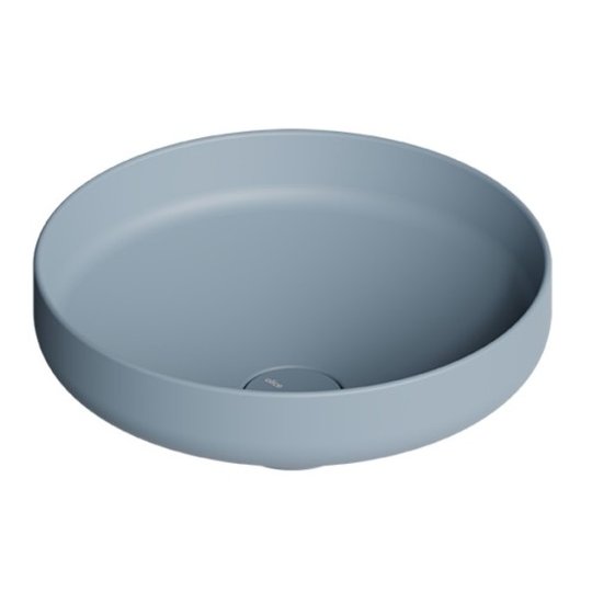 Раковина накладна ø42xh15 см Alice Ceramica Equilibrium, Laguna matt (35100145) На п'єдестал, На стільницю, Накладної 