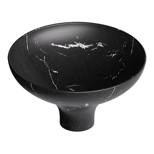 Накладная раковина ø40xh20 см Alice Ceramica Equilibrium, Marquinia (35200186) На пьедестал, На столешницу, Накладной Круглые