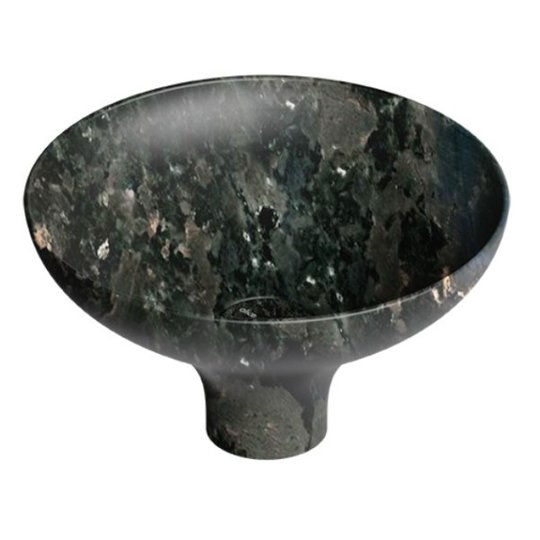 Накладная раковина ø40xh20 см Alice Ceramica Equilibrium, Bronze (35200187) На пьедестал, На столешницу, Накладной Круглые