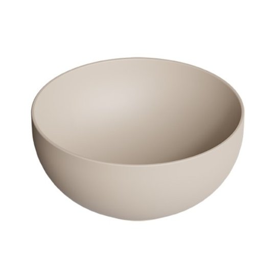 Накладная раковина Ø37xh15 см Alice Ceramica Form, Sabbia matt (22430144) На столешницу, На тумбу, Накладной Круглые