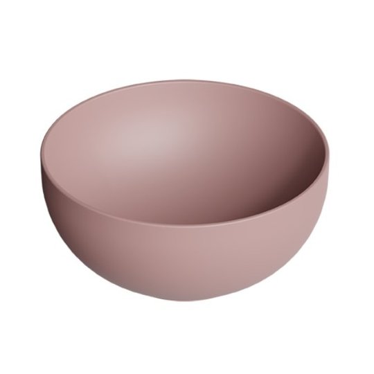 Накладная раковина Ø37xh15 см Alice Ceramica Form, Malva matt (22430147) На столешницу, На тумбу, Накладной Круглые