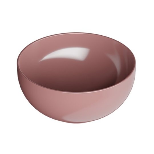 Накладная раковина Ø37xh15 см Alice Ceramica Form, Tabasco grossy (22430197) На столешницу, На тумбу, Накладной Круглые