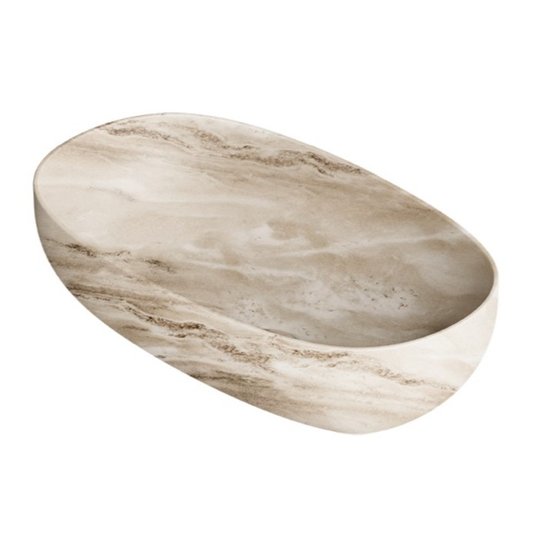 Накладная раковина 60x35 см Alice Ceramica Form, Amazon (22440188) На столешницу, На тумбу, Накладной Овальные