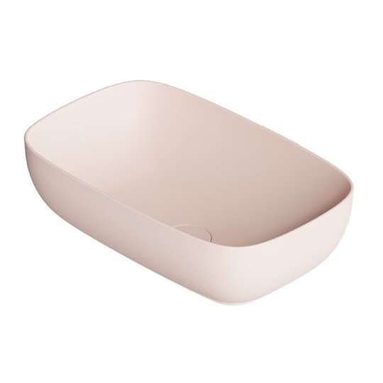 Накладна раковина 60x37 см Alice Ceramica Form, Rosa matt (22450137) На стільницю, На тумбу, Накладної 