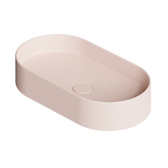 Накладна раковина 65x35 см Alice Ceramica Hide, Rosa matt (31120137) На стільницю, На тумбу, Накладної 