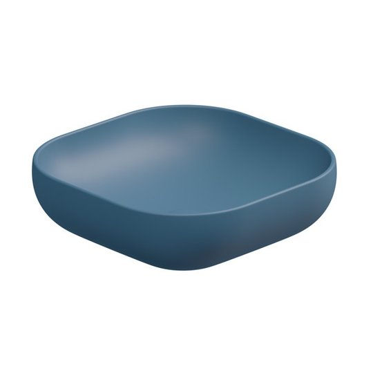 Накладная раковина 45x45 h13,5 см GSG Easy, Denim satinato (EALAVQU45 027) На столешницу, Накладной Квадратные