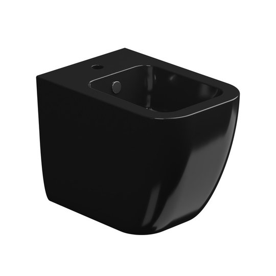 Биде напольное GSG Brio, Nero lucido (BRBI01 002+ACS51) Напольные Черный