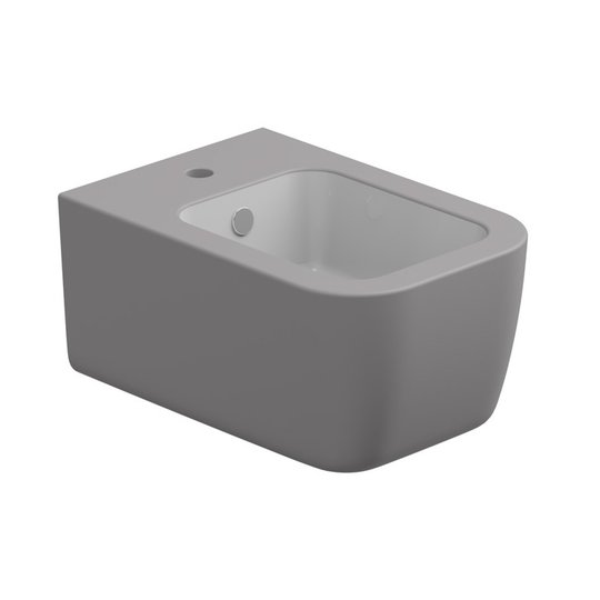 Подвесное биде GSG Brio, Bicolore fumo satinato (BRBISO BI 000 038+ACS40) Подвесные Белый/Серый