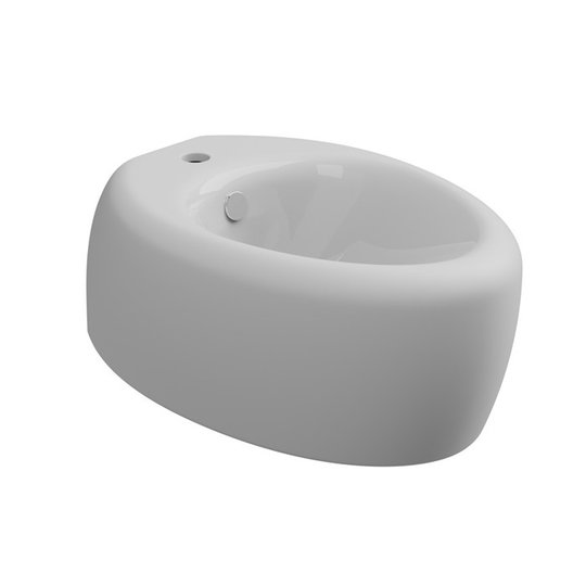 Биде подвесное GSG Touch, Bicolore bianco matt (TOBISO BI 000 001+ACS40) Подвесные Белый/Белый матовый