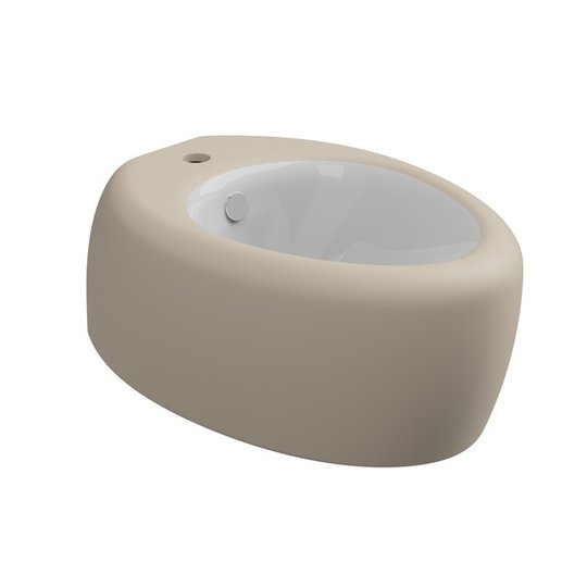 Биде подвесное GSG Touch, Bicolore sabbia satinato (TOBISO BI 000 034+ACS40) Подвесные Белый/Песочный