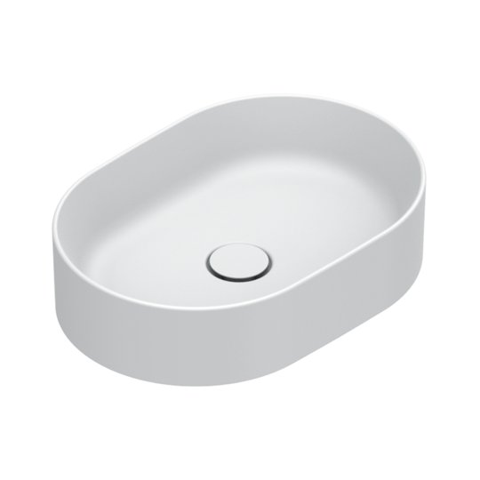 Керамическая раковина 50х35 см Catalano Zero, Bianco satinato (01 2250 0021) На столешницу Овальные