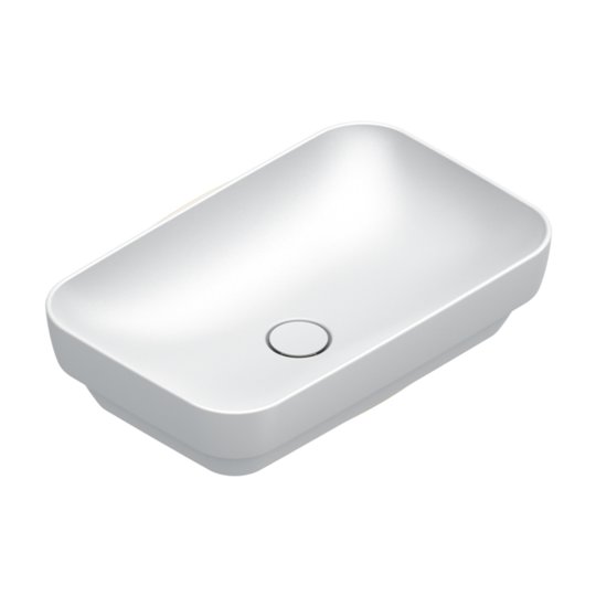 Раковина керамическая 60х38 см Catalano Green, Bianco satinato (04 2460 0021) Встраиваемые сверху Прямоугольные