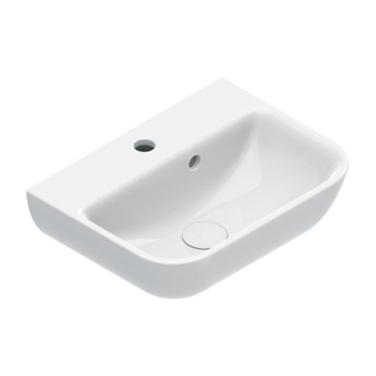 Керамическая раковина 45х34 см Catalano Italy, Bianco lucido (07 2046 1001) На столешницу, На тумбу, Накладной, Подвесные Прямоугольные