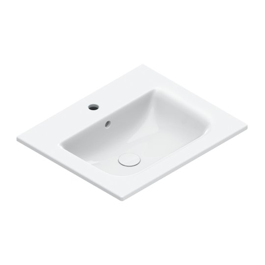 Керамічна раковина 60х50 см Catalano Italy, Bianco lucido (07 2061 1001) На стільницю, На тумбу, Накладної, Підвісні 