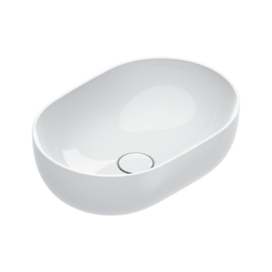 Керамічна раковина 50х35 см Catalano Sfera, Bianco lucido (05 2250 0001) На стільницю, На тумбу 