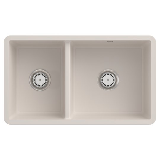 Кухонна мийка 75х44 см Villeroy&amp;Boch Subway 80 U, Crema (338801KR) Під стільницю Прямокутні 
