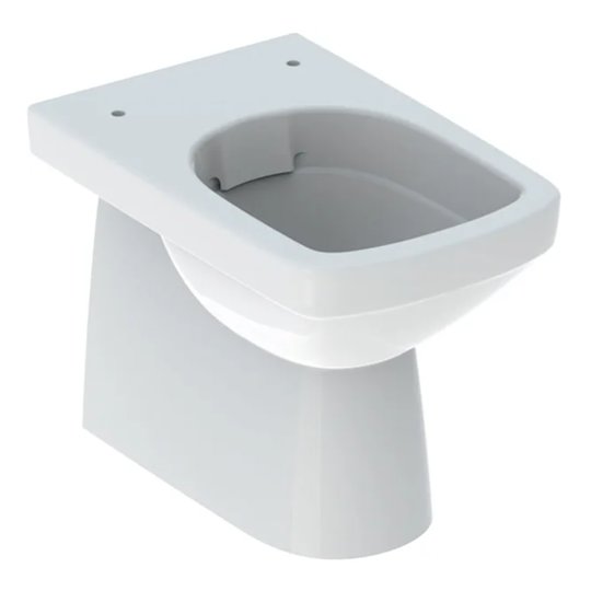 Унітаз підлоговий безободковий, без бачка, Rimfree, Geberit Selnova Square, білий (501.564.01.7) Підлогові 