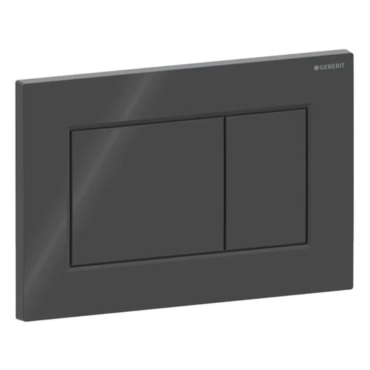 Клавіша змиву Geberit Sigma01, чорний (115.660.DW.1) Механічна Для унітазів Механічна