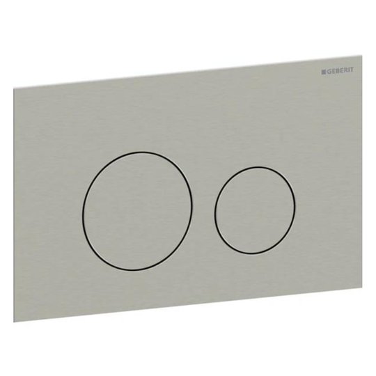 Клавиша смыва Geberit Sigma40, никель матовая (115.628.ID.1) Механическая Для унитазов Механическая