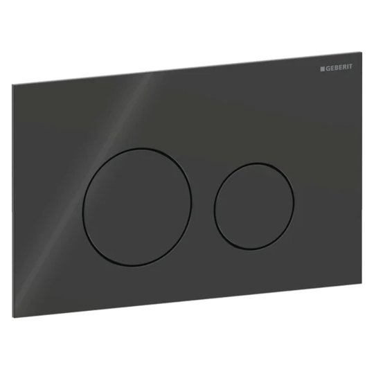 Клавиша смыва Geberit Sigma40, черный (115.628.SJ.1) Механическая Для унитазов Механическая