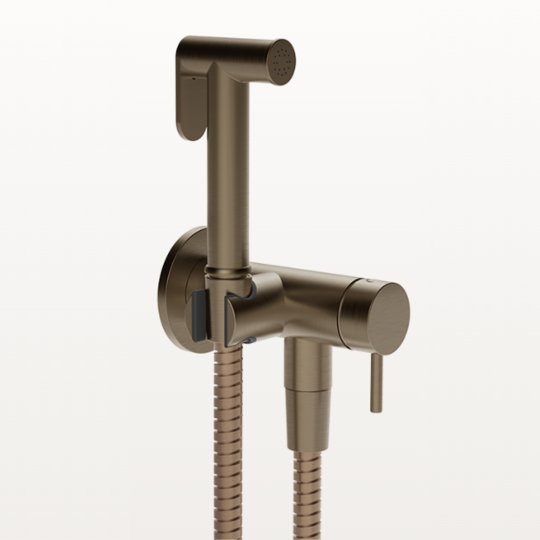 Гигиенический душ Gessi Ventaglio, Coffee Bronze Br. PVD (45130-761) Гигиенические души Кофейная бронза PVD