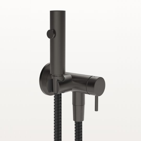 Гигиенический душ Gessi Origini, Black Metal Br. PVD (45131-707) Гигиенические души Черный металлик матовый, Черный металлик матовый PVD