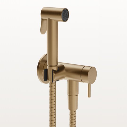 Гигиенический душ Gessi Origini, Warm Bronze Br. PVD (45227-726) Гигиенические души Бронза матовая