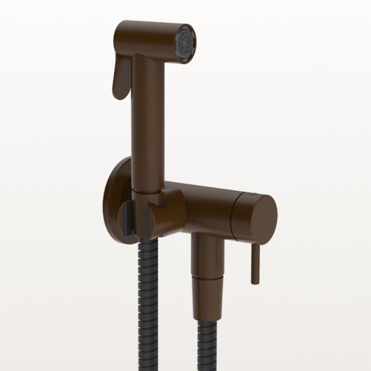 Гигиенический душ Gessi Ventaglio, Dark Bronze (45230-845) Гигиенические души Темная бронза
