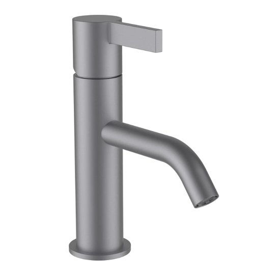 Смеситель для раковины Laufen Kartell by Laufen, PVD Inox (H3113310901001) Для раковины Нержавеющая сталь, Нержавеющая сталь матовая