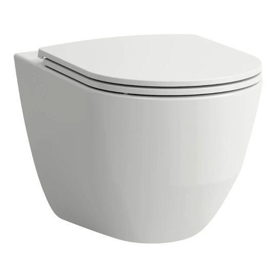 Унітаз підвісний Laufen Laufen PRO Rimless з кришкою Slim soft-close, білий (H8669570000001) Підвісні 