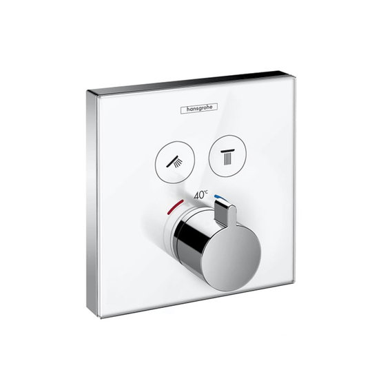 Термостат Hansgrohe ShowerSelect (15738400) Для ванни, Для душа Хром-білий