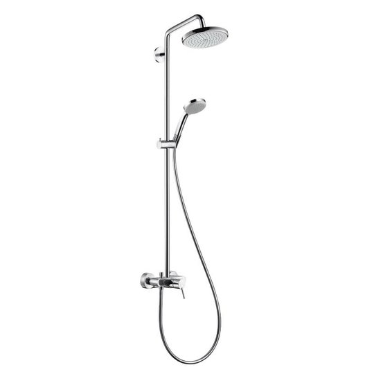 Душова стійка Hansgrohe Croma 220 Showerpipes (27222000) Душові стійки Хром