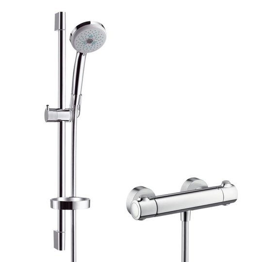 Душевой комплект Hansgrohe Croma 100/Ecostat 1001 SL (27086000) Для душа Хром