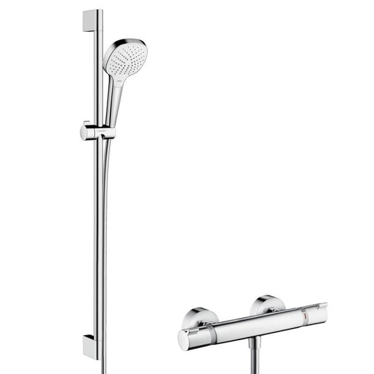 Душевой комплект Hansgrohe Croma Select E (27082400) Для душа Хром-белый