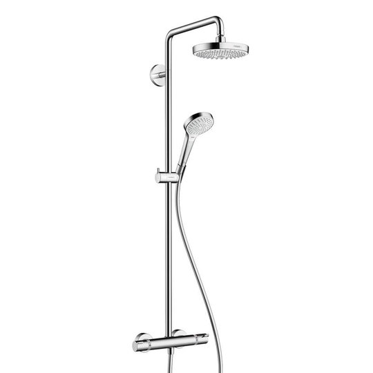 Душова стійка Hansgrohe Croma Select S (27253400) Душові стійки Хром-білий