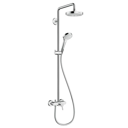 Душова стійка Hansgrohe Croma Select S (27255400) Душові стійки Хром-білий