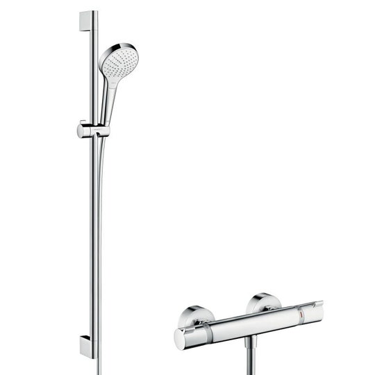 Душовий комплект Hansgrohe Croma Select S (27014400) Для душа Хром-білий